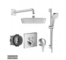 HANSGROHE  1202019 SELECT душевой набор скрытого монтажа (27446000+26257000+15763000+01800180+265844