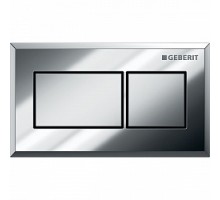 GEBERIT 116.053.KA.1 Дистанционный смыв Geberit прямоугольной формы, пневматический, для двойного см