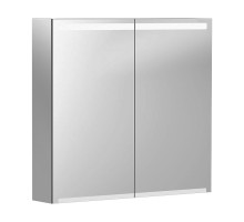 GEBERIT 500.205.00.1 Зеркальный шкаф Geberit Option с подсветкой, две дверцы: B=75см, H=70см, T=15см