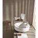 GEBERIT 500.769.01.2 Накладной умывальник Geberit VariForm круглой формы, с полкой для отверстия под