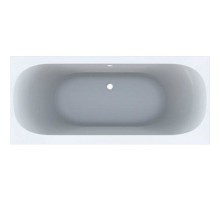 GEBERIT 554.040.01.1 Прямоугольная ванна Geberit Soana, Duo с ножками: 180x80 см, белая
