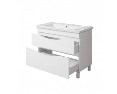САНСЕРВИС Тумба "Марсель-80" на ніжках біла під умивальник Como 80