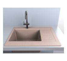 Кухонна мийка Miraggio Bodrum 650 (TERRA) (0000011)