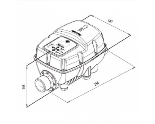 Italtecnica Sirio Entry 230 XP Частотный преобразователь 1,8 квт