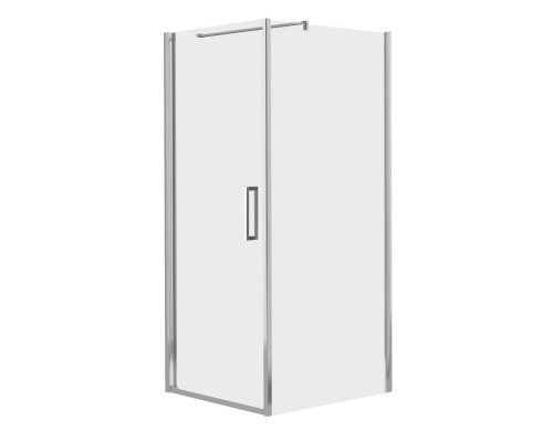 EGER RUDAS душевая кабина 90*90*200 см, квадрат, распашная, лев/прав, стекло прозр (стекла+двери)