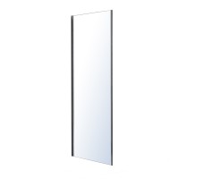 EGER LEXO дверь 90*195см трехсекционная раздвижная, профиль хром, прозрачное стекло 6мм