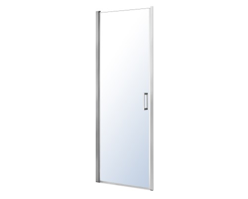 EGER Дверь в нишу 90*195см распашная, хром, стекло прозрачное 6мм