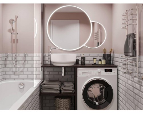 Умивальник з штучного каменю Miraggio MARTA 420 (MATT)