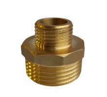 FADO N10B Латунь  Ниппель редукционный 1/2''х3/4''