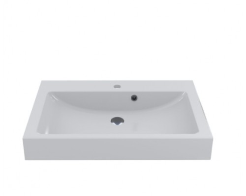 FANCY MARBLE 3207101 Умывальник из литого мрамора NICOLE 750 ( )