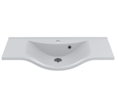 FANCY MARBLE 2009101 Умывальник из литого мрамора LUCY 900 (893 х 442 х 145 )