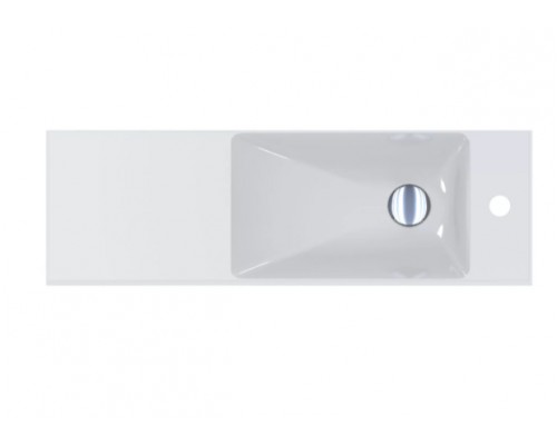 FANCY MARBLE 8708401 Умывальник из литого мрамора TRILL 800 R (809 х 257 х 120 )