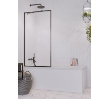 RADAWAY_NEW Шторка на  ванну Idea Black Frame PNJ 500x1500 (10001050-54-56)