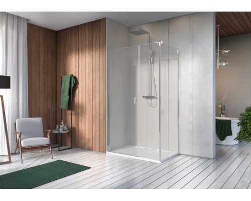 RADAWAY_NEW Душова кабіна NES KDS I 1000Rx2000 хром/прозоре (10023100-01-01R)