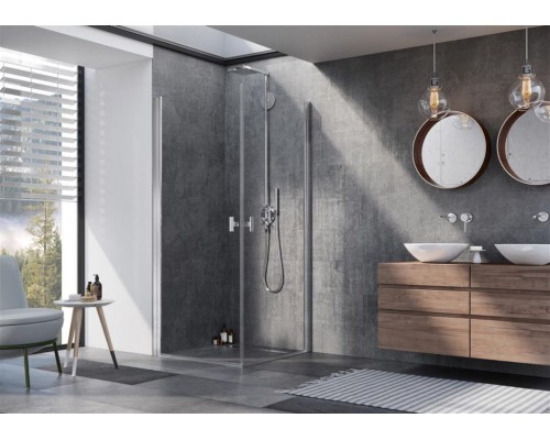 RADAWAY_NEW Душова кабіна NES KDD I 1000Rx2000 хром/прозоре (10021100-01-01R)