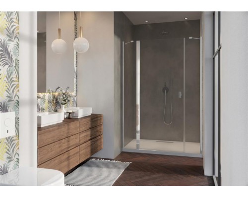 RADAWAY_NEW Душова кабіна NES DWJS 1400Rx2000 хром/прозоре (10038140-01-01R)