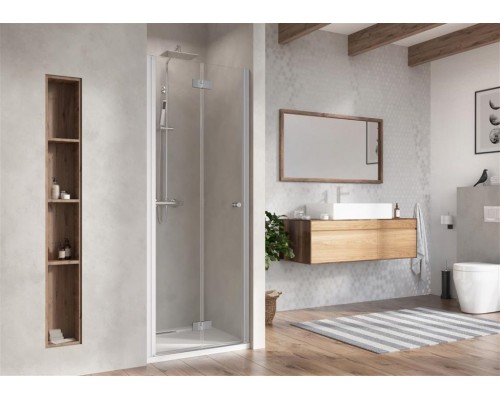 RADAWAY_NEW Душова кабіна NES DWB 800Lx2000 хром/прозоре (10029080-01-01L)