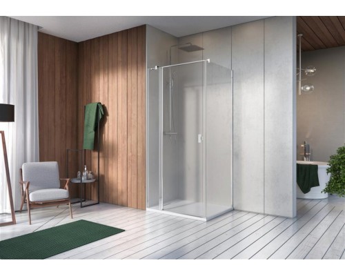 RADAWAY_NEW Душова кабіна NES KDJ II 900Lx2000 хром/прозоре (10032090-01-01L)