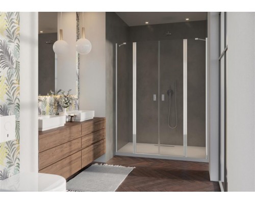 RADAWAY_NEW Душова кабіна NES DWD II 1030x2000 хром/прозоре (10037103-01-01)