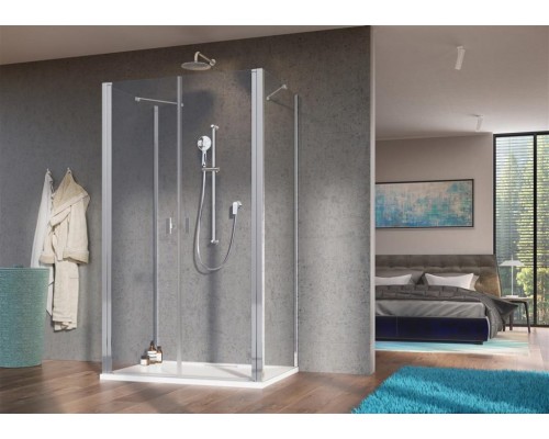 RADAWAY_NEW Душова кабіна NES DWD+2S 1100x2000 хром/прозоре (10035110-01-01)