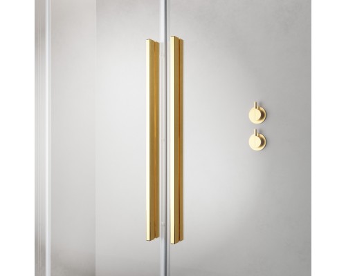 RADAWAY_NEW Furo Gold Walk-in Door 488 Left (10106488-09-01L)