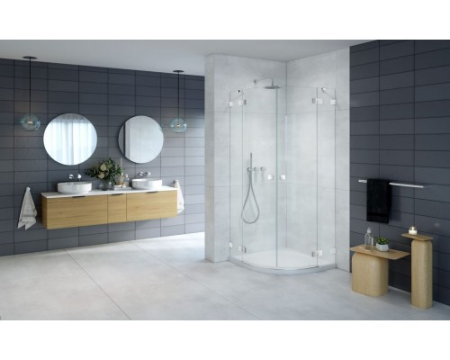 RADAWAY_NEW Душова кабіна Essenza Pro PDD 900Lx2000 хром/прозоре (10095090-01-01L)