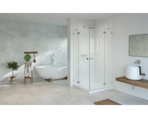 RADAWAY_NEW Душова кабіна Essenza Pro KDD 1000Rx2000 хром/прозоре (10096100-01-01R)