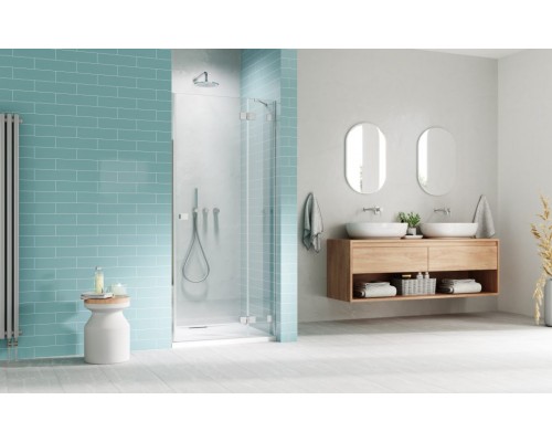 RADAWAY_NEW Душова кабіна Essenza Pro DWJ 800Rx2000 хром/прозоре (10099080-01-01R)