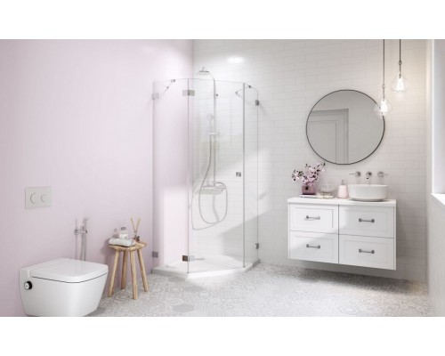 RADAWAY_NEW Душова кабіна Essenza Pro PTJ 570Lx2000 хром/прозоре (10100000-01-01L)