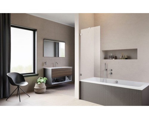 RADAWAY_NEW Шторка на ванну Essenza Pro PNJ II 600x1500 хром/прозоре (10101060-01-01)