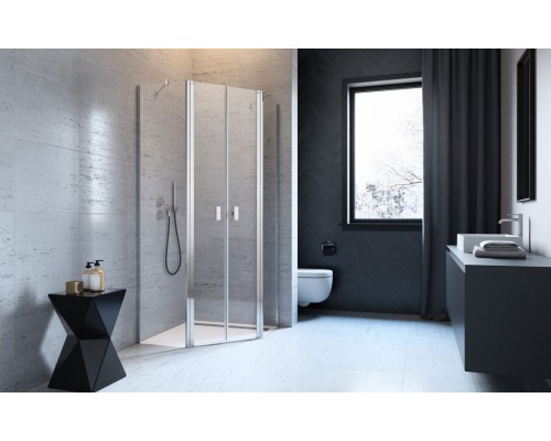 RADAWAY_NEW Душова кабіна NES PTD 1000x1000x2000 хром/прозоре (10051100-01-01)