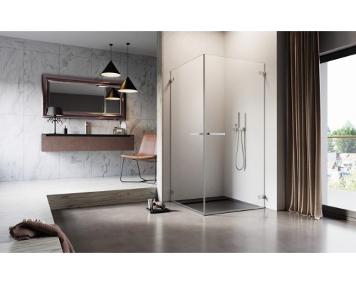 RADAWAY_NEW Душова кабіна Arta QL KDD I 500-1000Lx2000 хром/прозоре (10102502-03-01L)