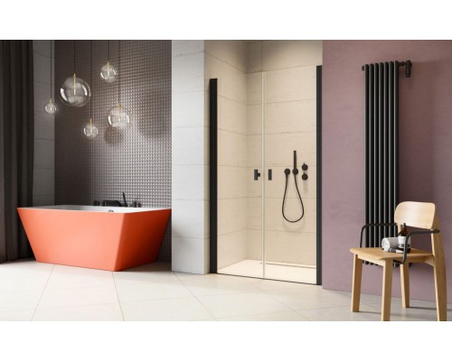 RADAWAY_NEW Душова кабіна NES Black DWD I 1000x2000 (10027100-54-01)