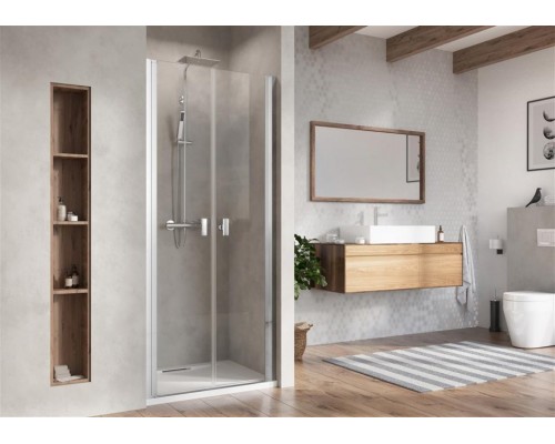 RADAWAY_NEW Душова кабіна NES 8 DWD I 500Lx2000 хром/прозоре (10077050-01-01L)