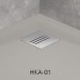 RADAWAY_NEW Душовий піддон Kyntos A 800x800x30 цемент (HKA8080-74)