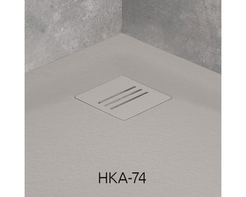 RADAWAY_NEW Душовий піддон Kyntos A 800x800x30 цемент (HKA8080-74)