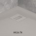 RADAWAY_NEW Душовий піддон Kyntos A 1000x1000x30 цемент (HKA100100-74)