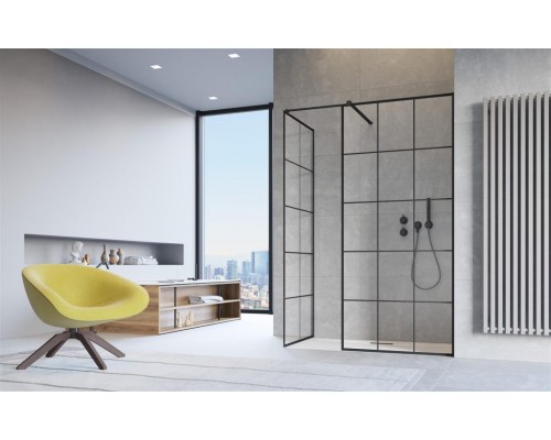 RADAWAY_NEW Душова кабіна Modo II New Black Factory 1300x2000 (389134-54-55)