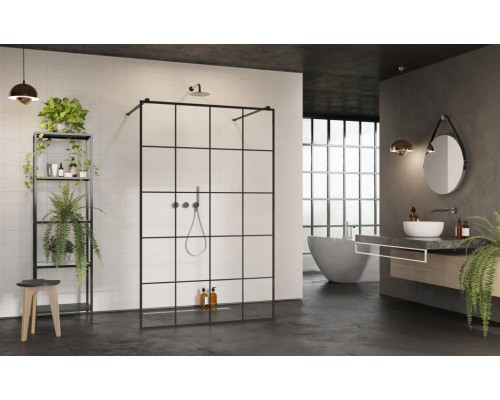RADAWAY_NEW Душова кабіна Modo X I Black Factory 1200x2000 (388324-54-57)