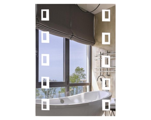 Дзеркало Lidz 140.08.03 500х700 з LED-підсвічуванням