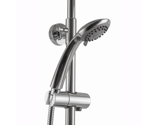 GLOBUS LUX GLSO-0044 Душевая система с поворотным гусаком, латунь