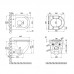 Унітаз підвісний Qtap Robin безобідковий з сидінням Soft-close QT1333046ERMB