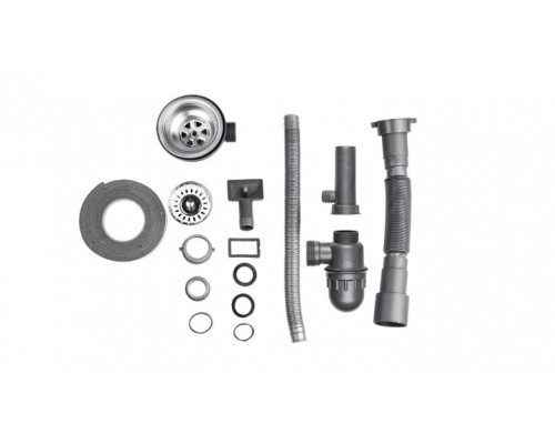 Lidz 490-A 0.6мм Decor Кухонна мийка кругла (490х490х160)