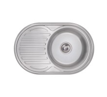 Кухонна мийка Lidz 7750 0,6 мм Polish (LIDZ775006POL)