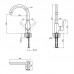 Змішувач для кухні Qtap Optima CRM 007