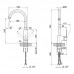 Qtap смеситель для кухни  Lipno 9023101UC