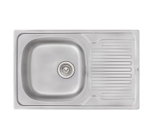 Кухонна мийка Qtap 7850 0,8 мм Satin (QT7850SAT08)