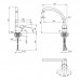 Змішувач для кухні Lidz (BLA) 40 87 007F-3