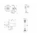 Комплект гігієнічного душу Grohe BauFlow UA11144601