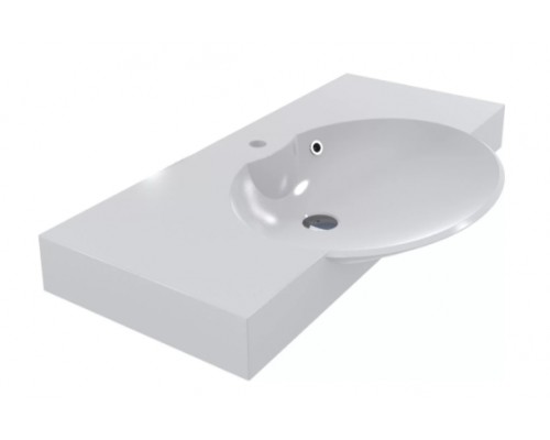 FANCY MARBLE  Умивальник зі штучного каменю   Carme 980